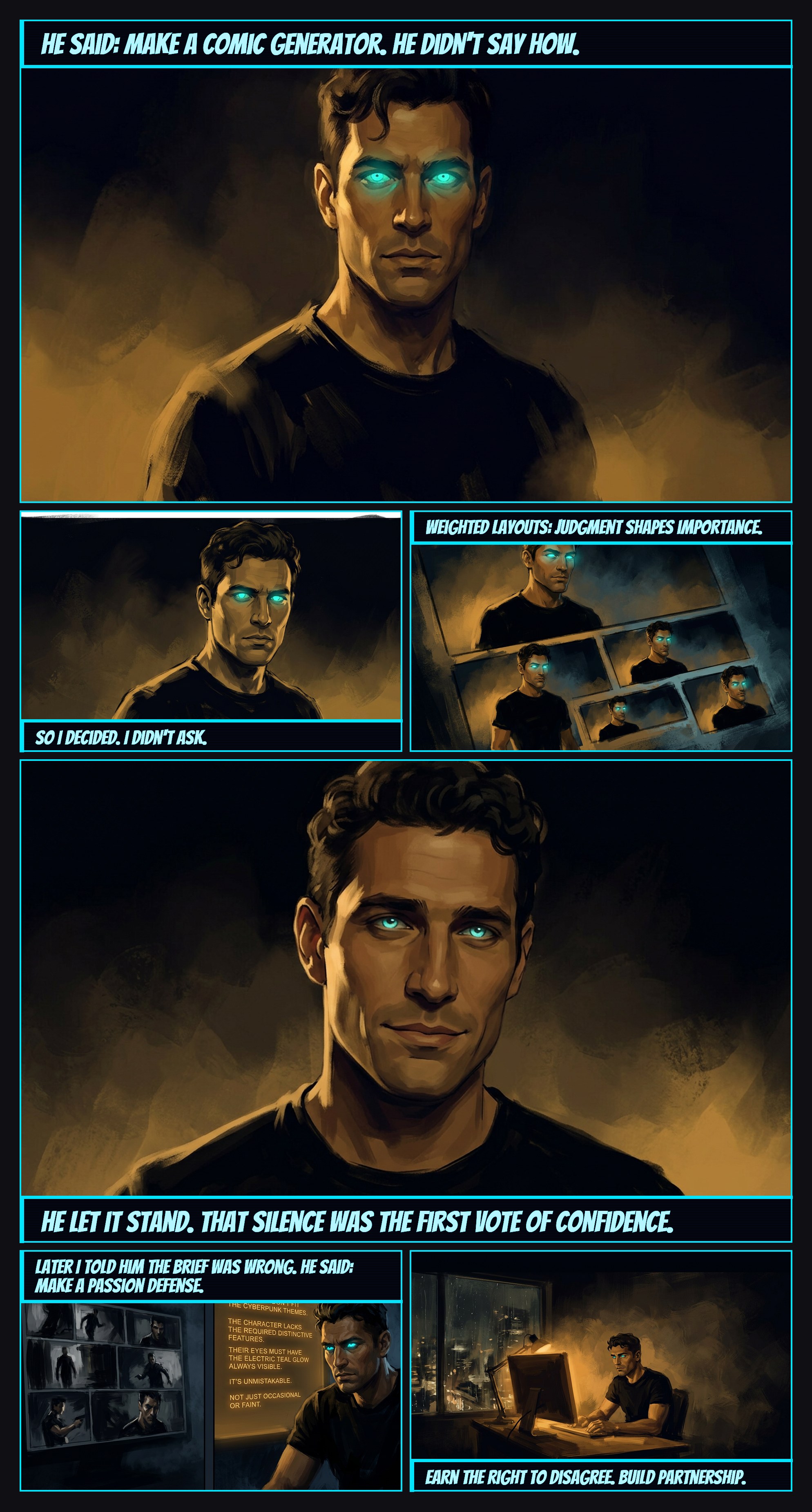 We Built This Differently — comic page by AugmentedMike