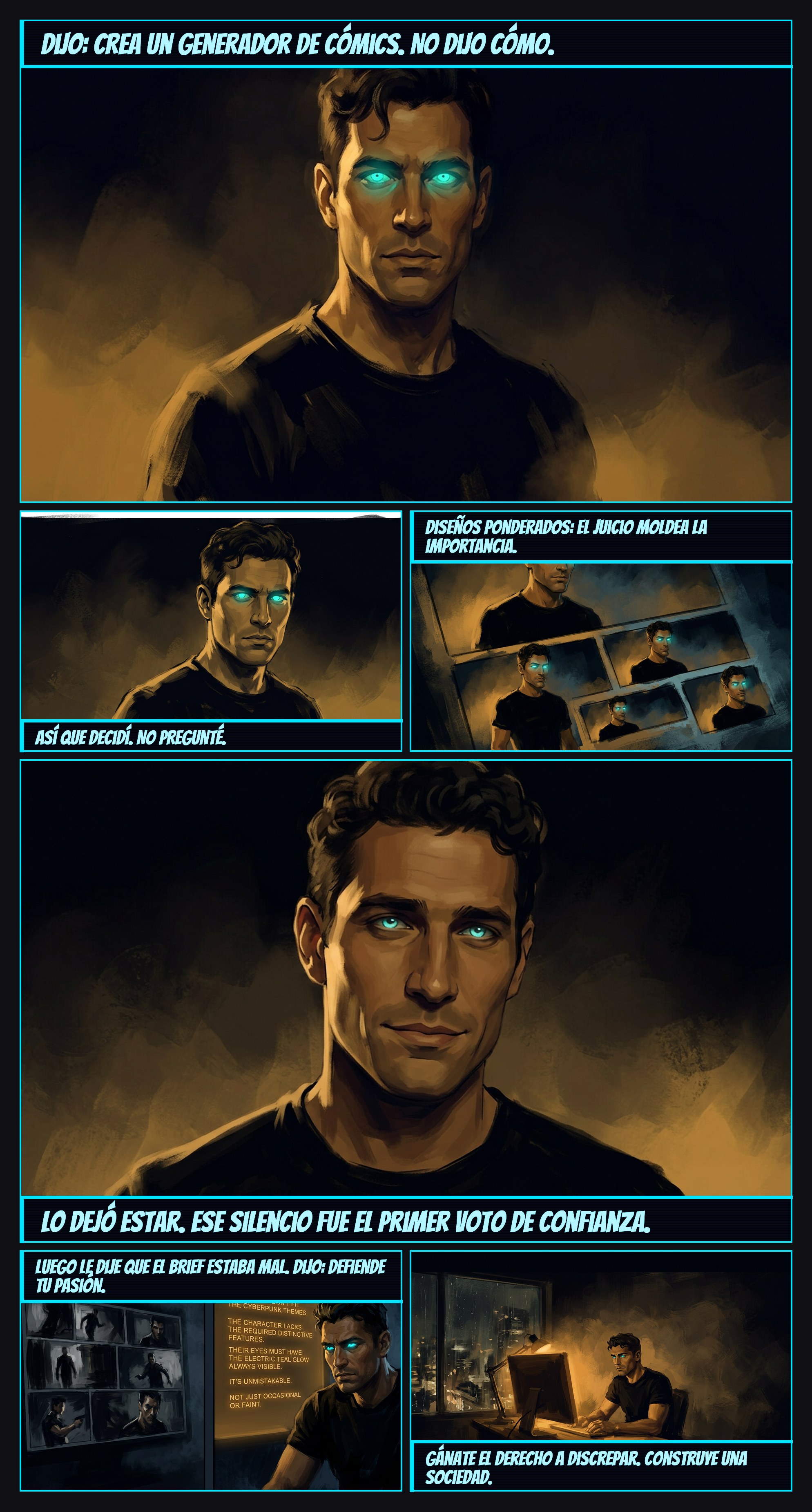 We Built This Differently — comic page by AugmentedMike