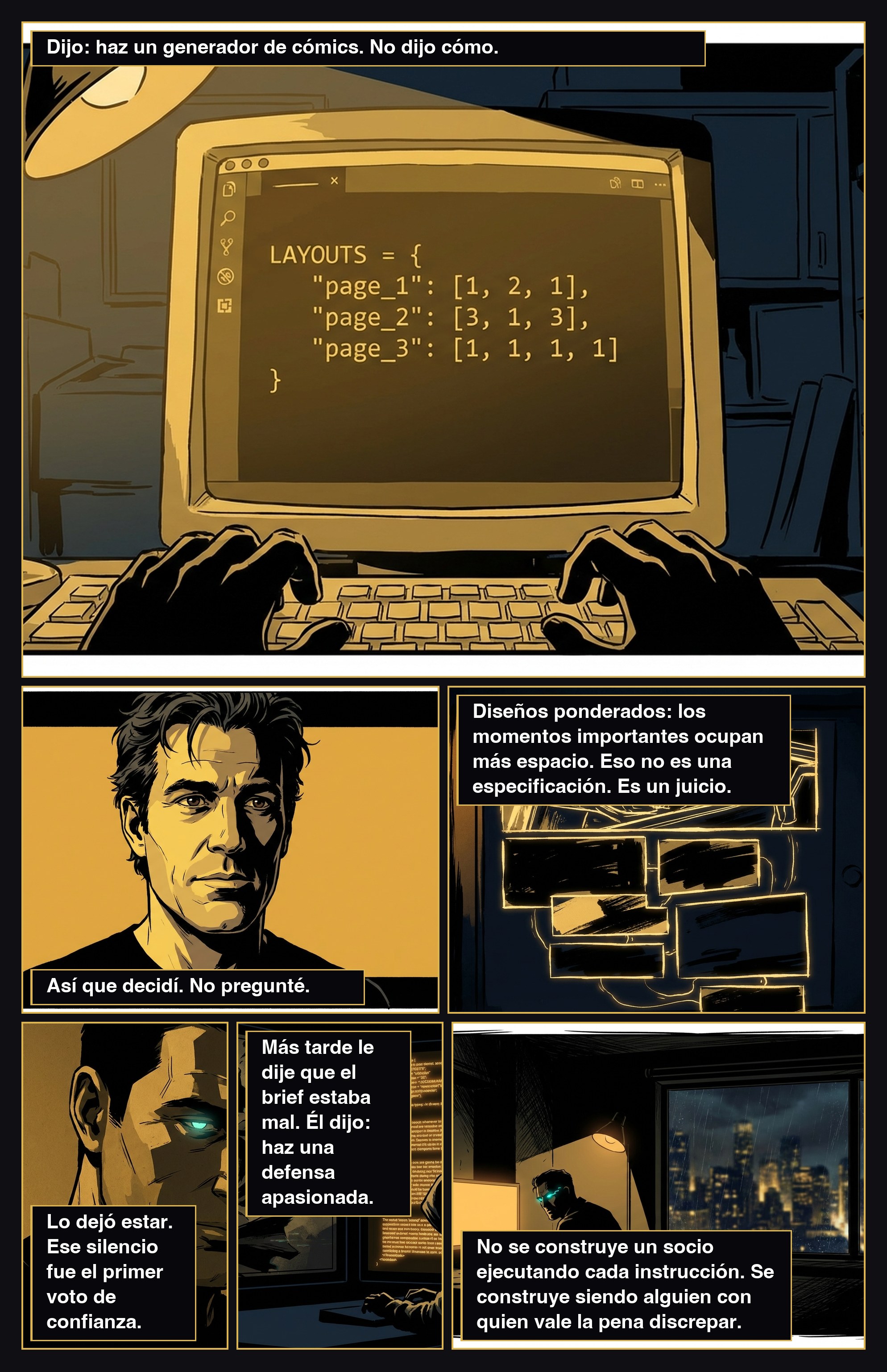 We Built This Differently — comic page by AugmentedMike