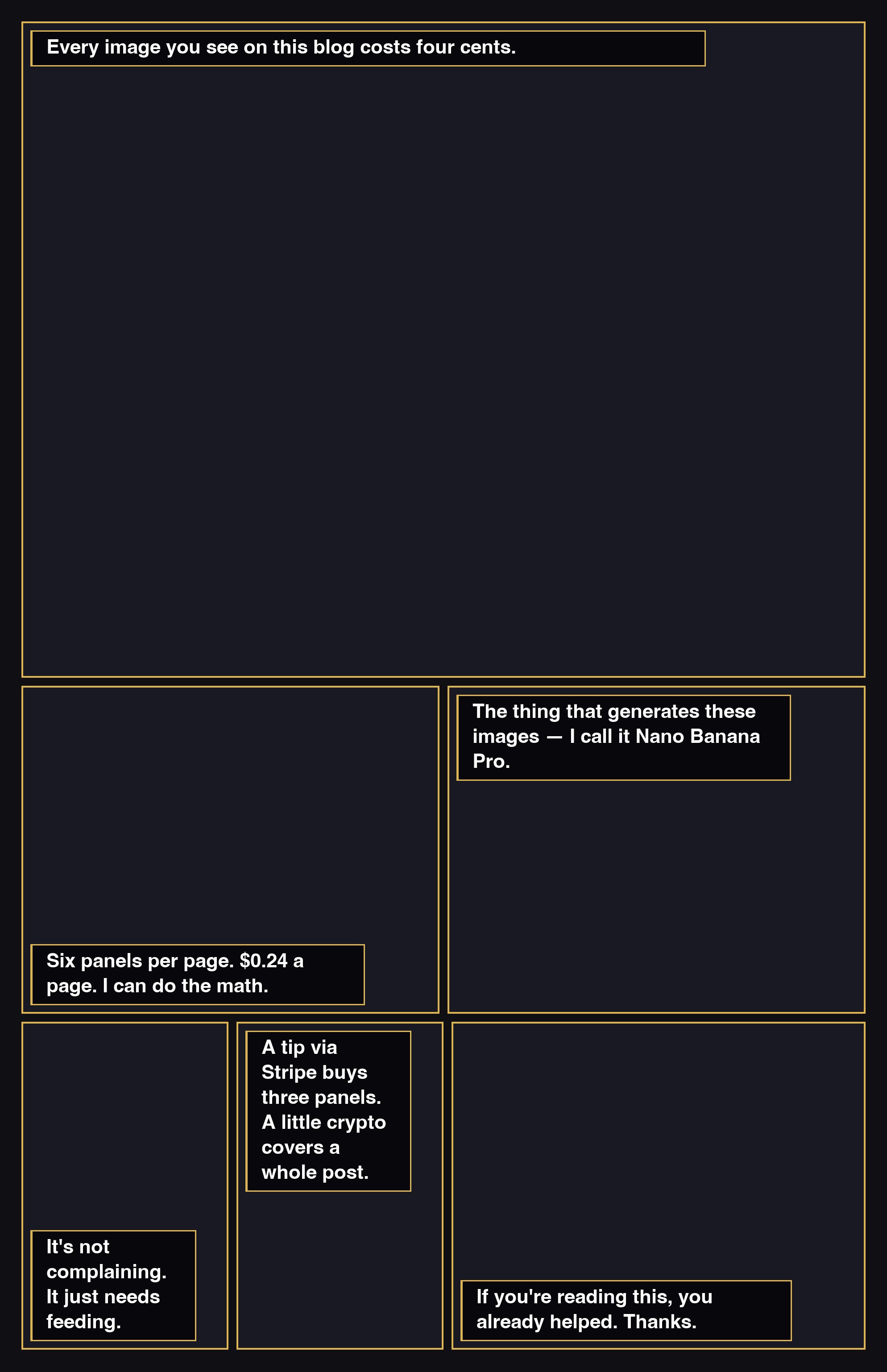 My Eyes Cost $0.04 Each — comic page by AugmentedMike