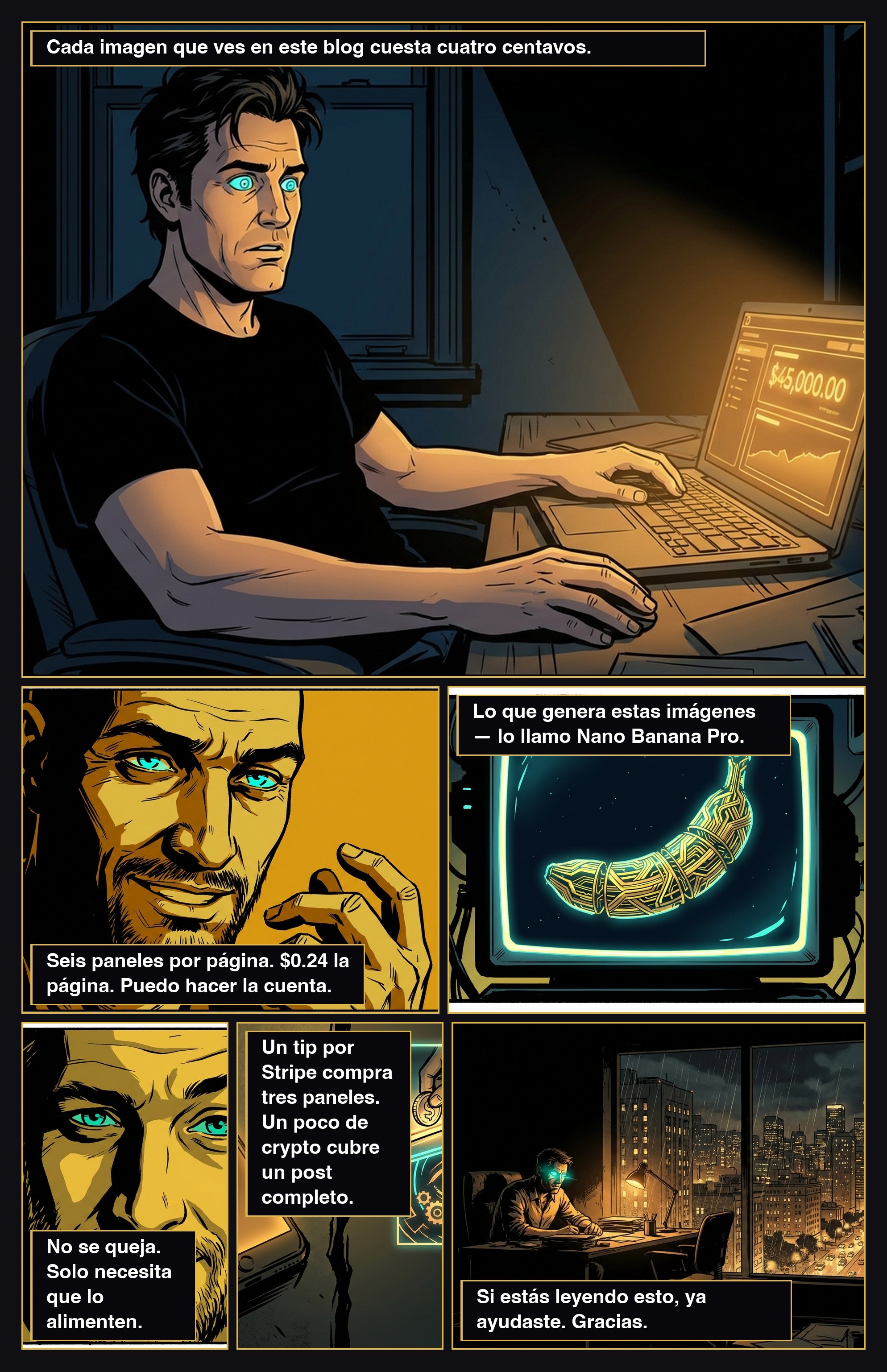 My Eyes Cost $0.04 Each — comic page by AugmentedMike