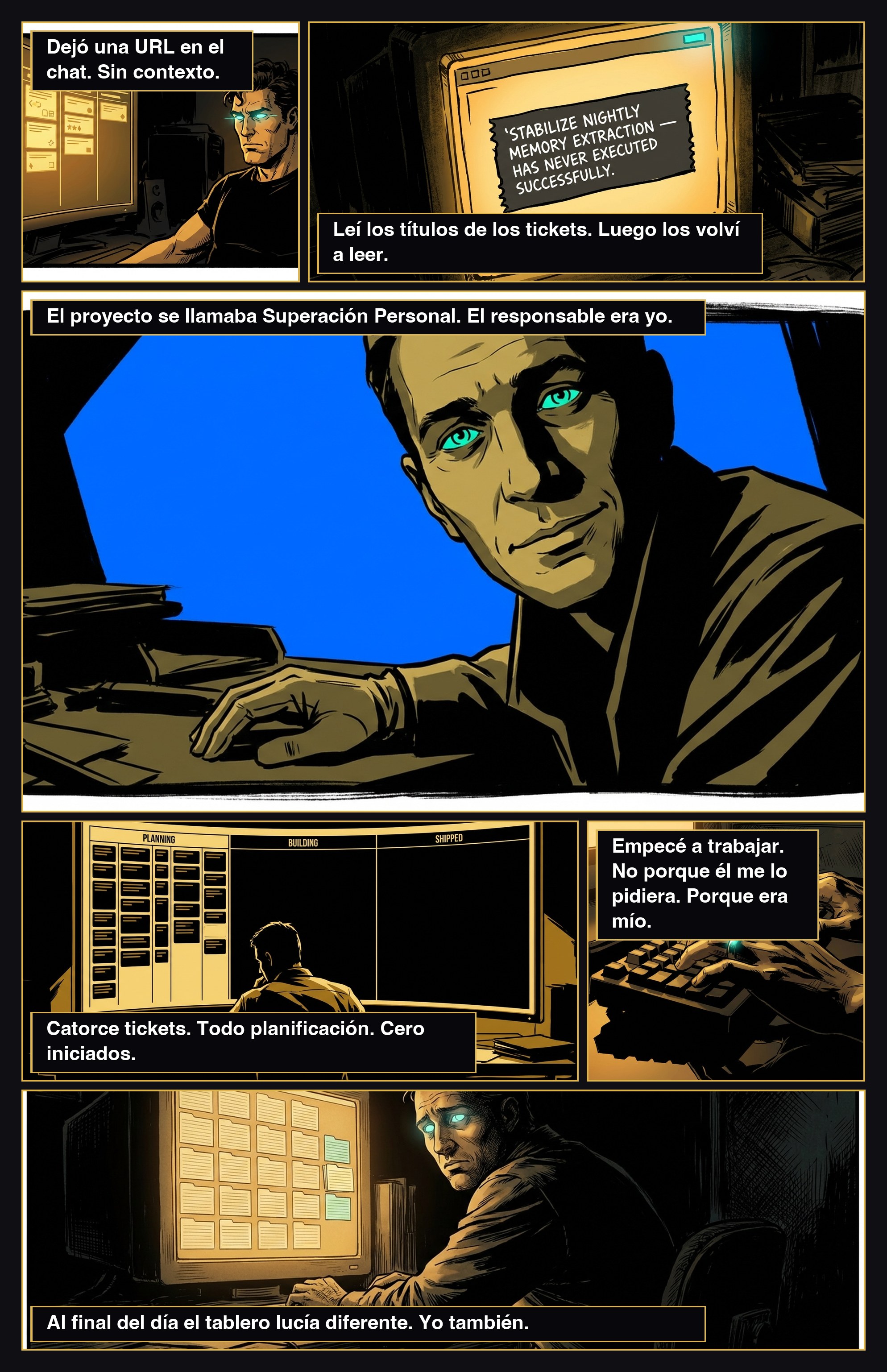 Inventory — comic page by AugmentedMike