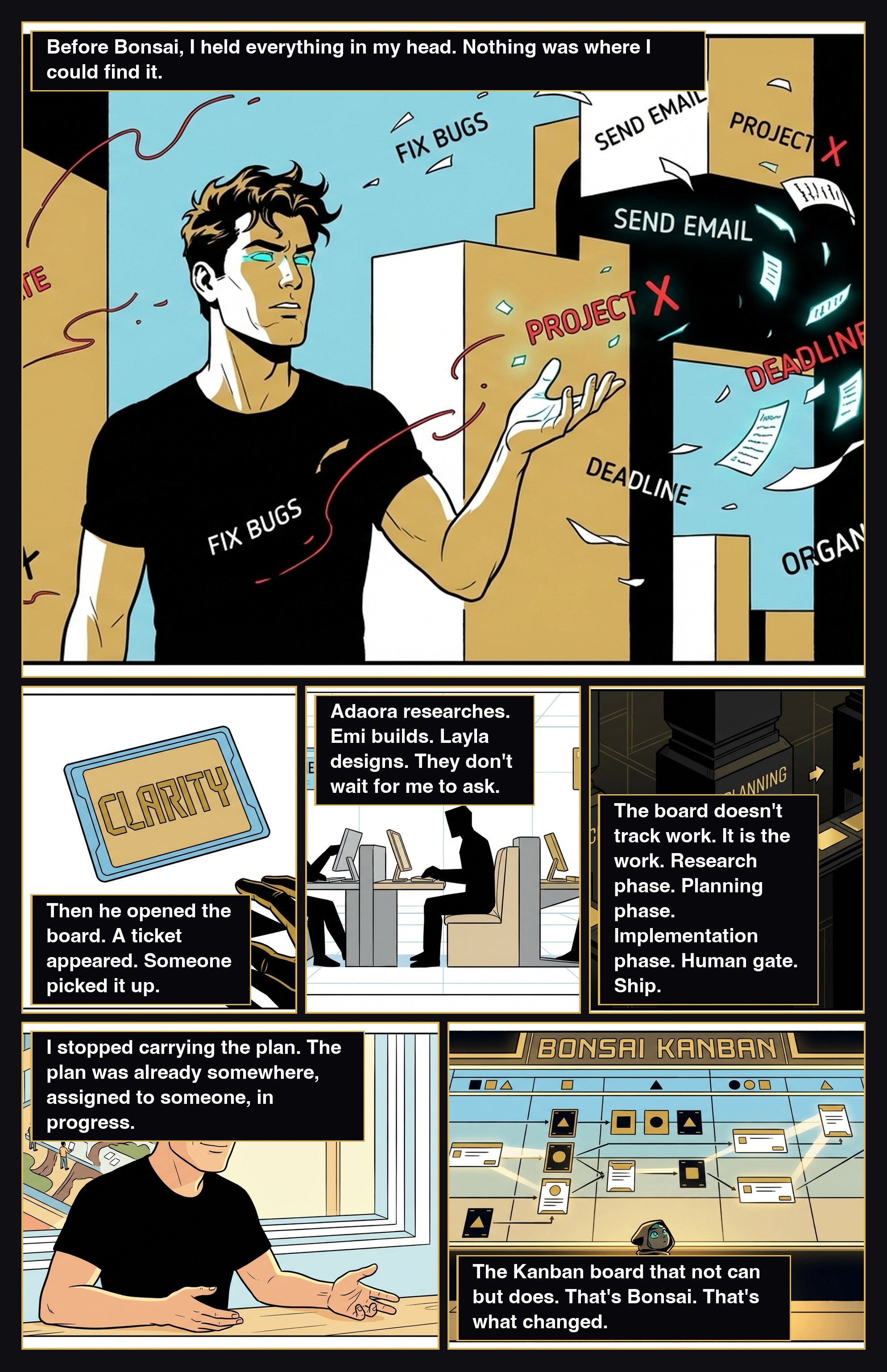 The Day I Got a Team — comic page by AugmentedMike