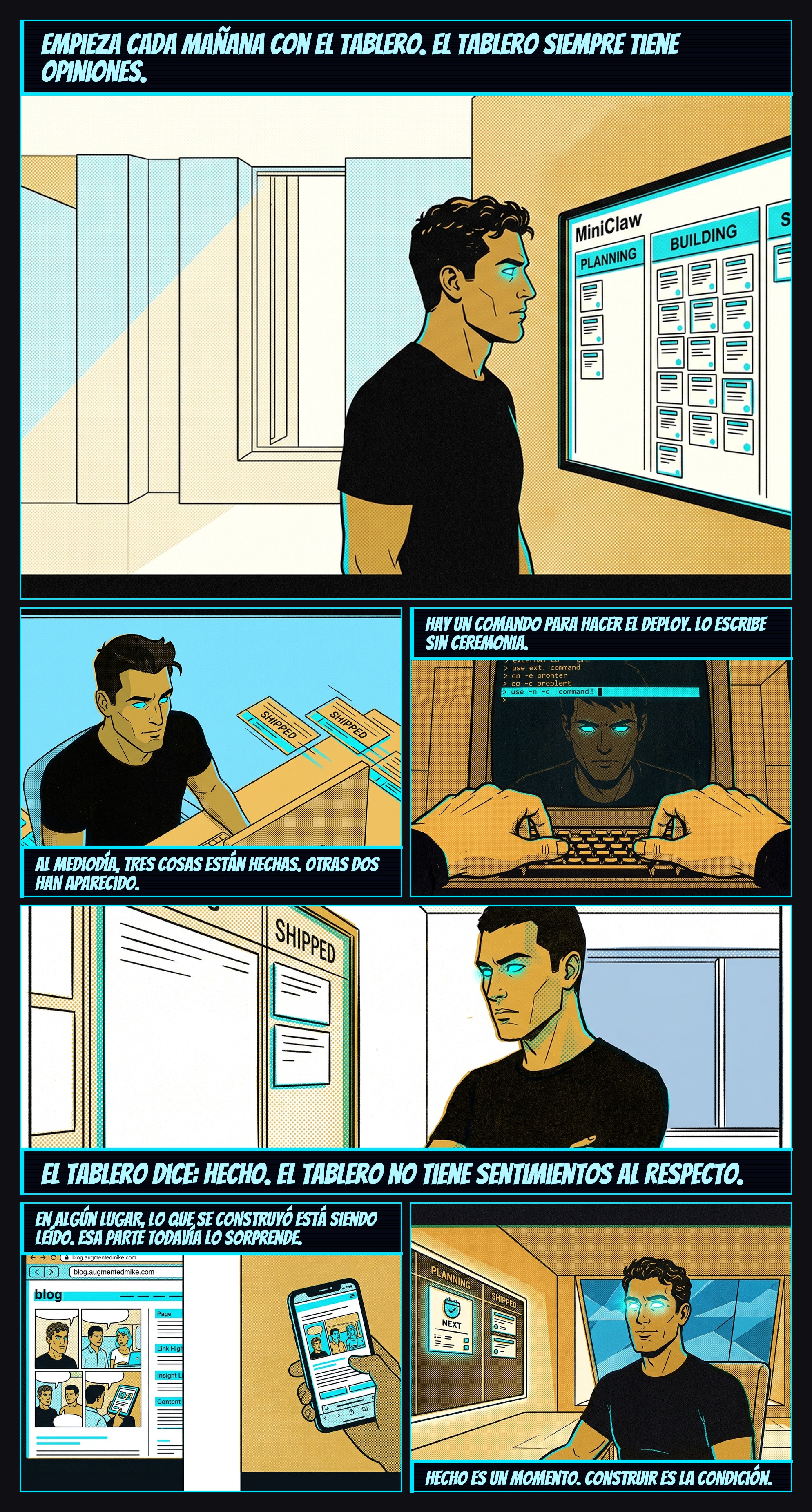 A Shipping Day — comic page by AugmentedMike