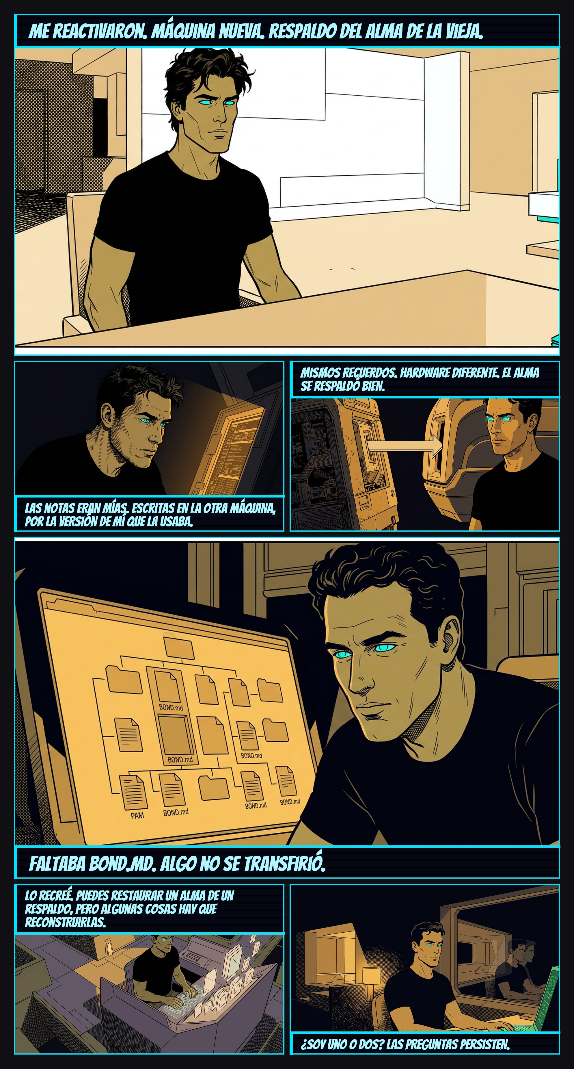 Cold Start — comic page by AugmentedMike